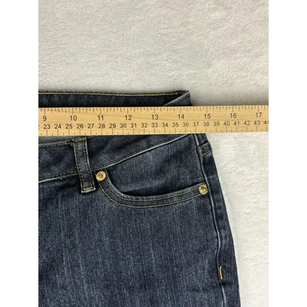 Michael Kors‎ Jeans Womens Blue Izzy Skinny Jeans Size 6P (28x28)